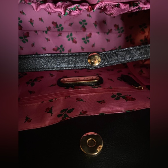 Betsey Johnson Oh Bow Dots Satchel BJ53605 - Picture 9 of 12